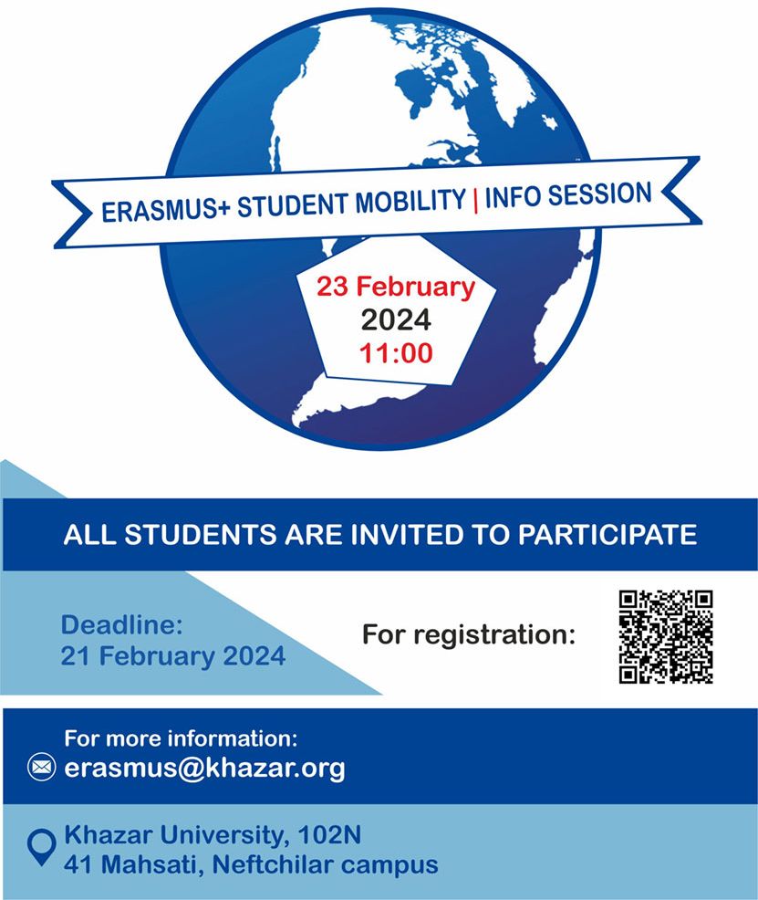Erasmus+ Student Mobility Infosession to be held