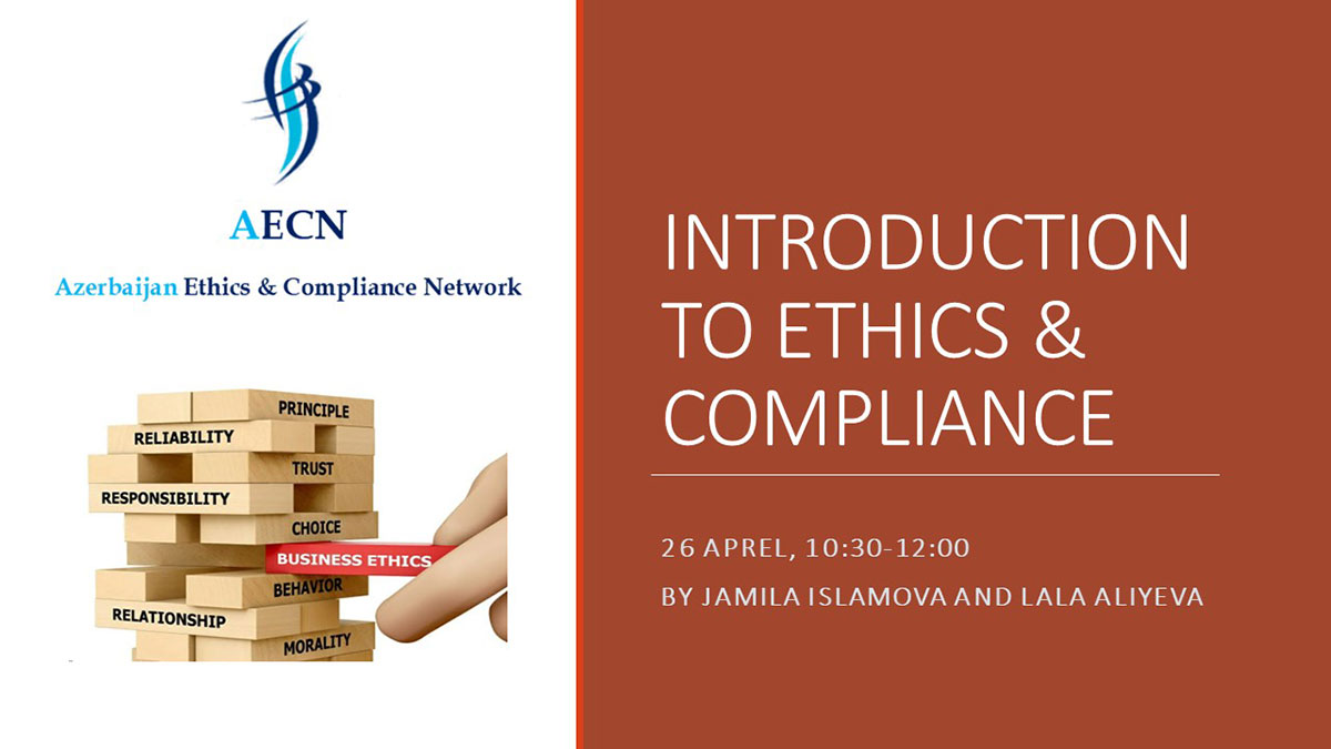 Seminar on "Introduction to Ethics and Compliance" to be held