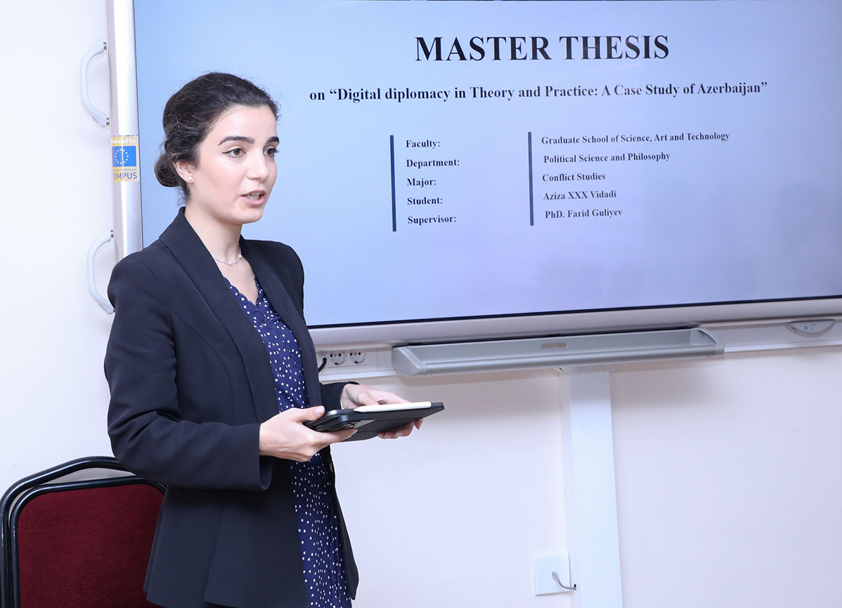 Preliminary Defence of Master Thesis