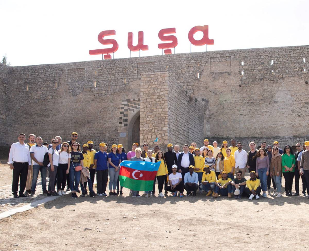 International Students’ Visit to Shusha