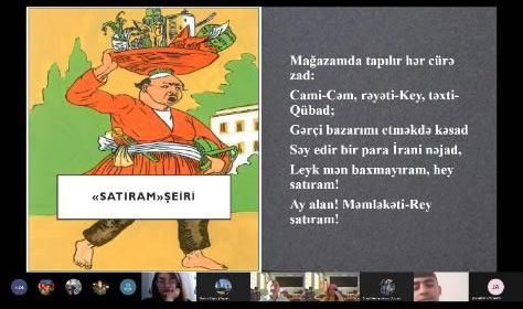 Integrative lesson on "The Mirza Alakbar Sabir phase in Azerbaijani poetry"