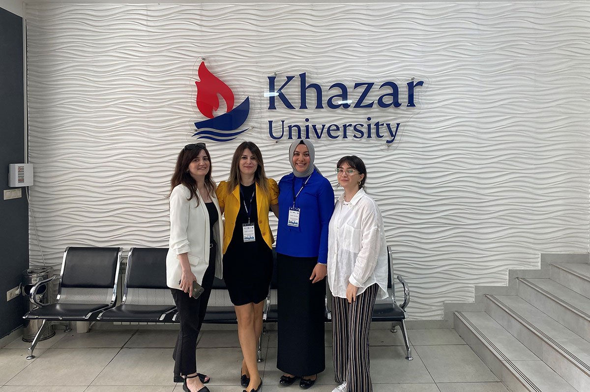 Representatives of Gazi University at Khazar University