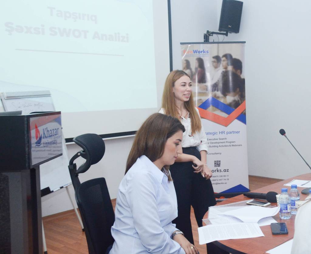 The first trainings of the first week held within Career Development Month