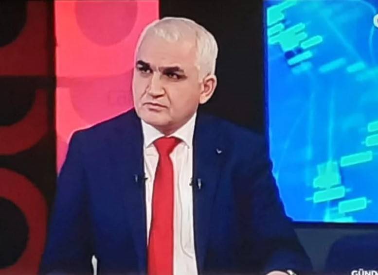 Department head on Azerbaijani and Turkish TV channels