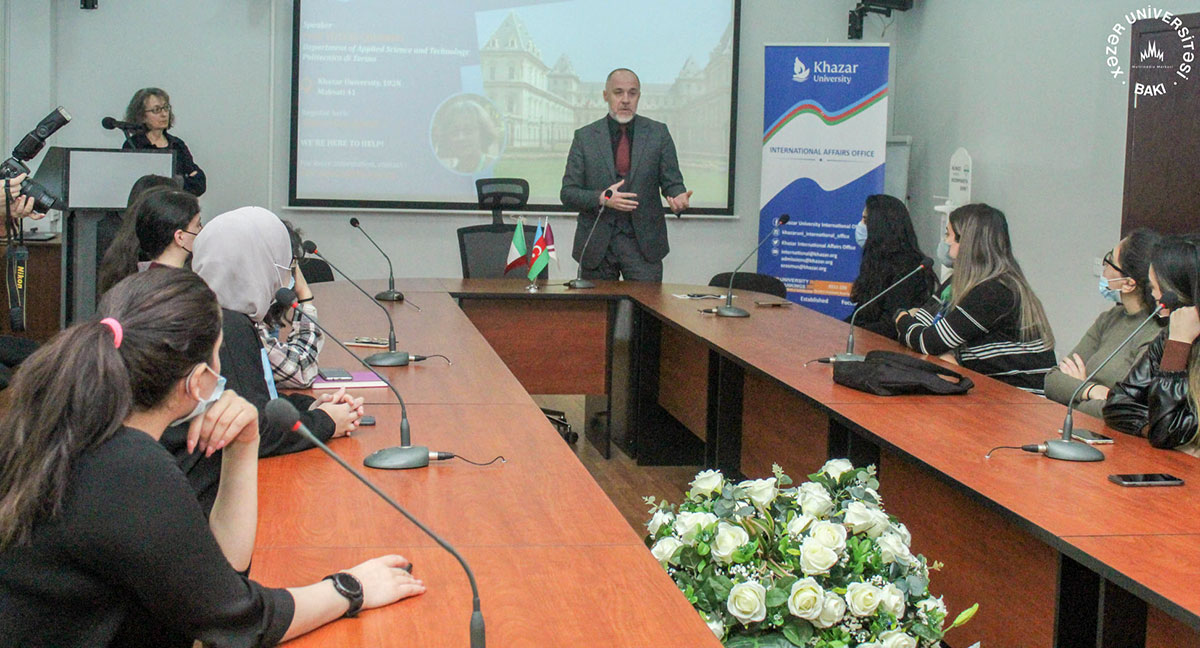 Professor of Polytechnic University of Turin held an information session