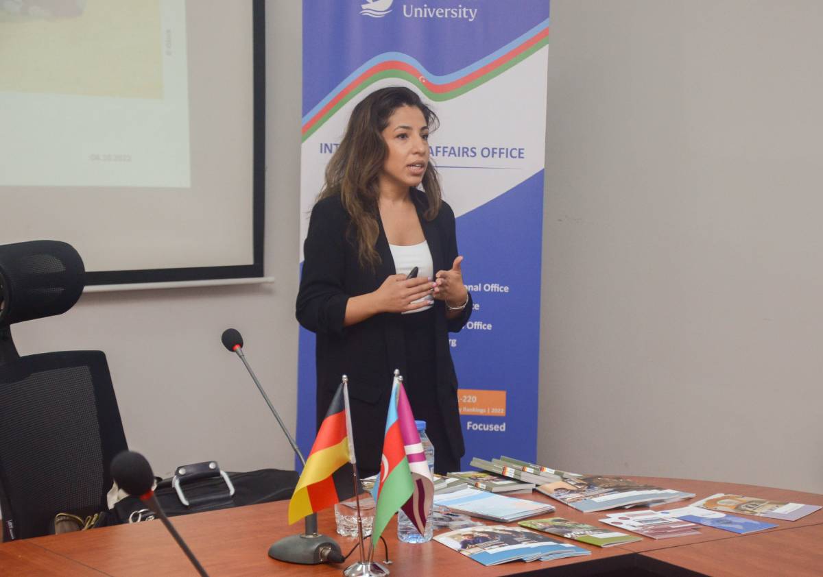 DAAD holds a presentation at Khazar University