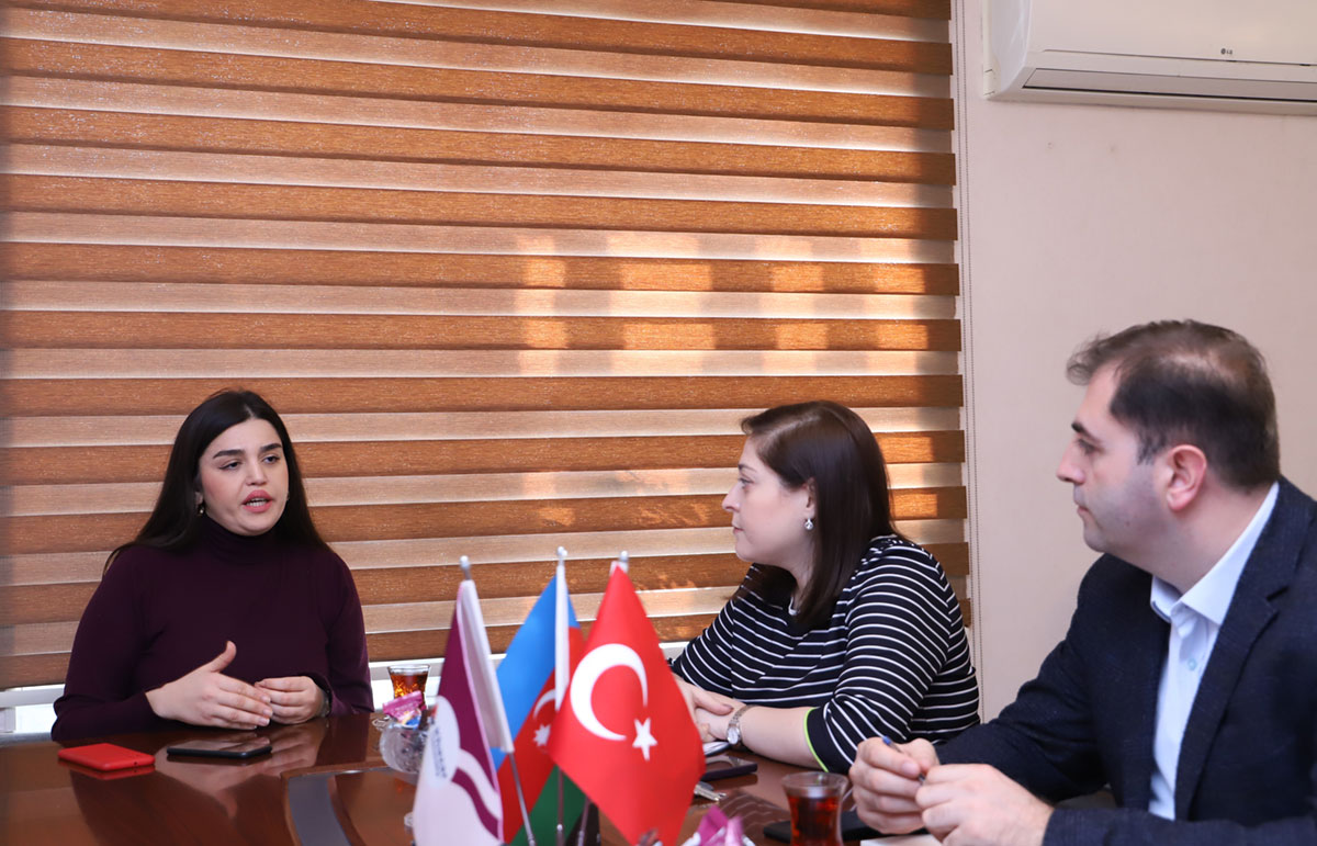 Meeting with Istanbul Culture University Representative at Khazar University