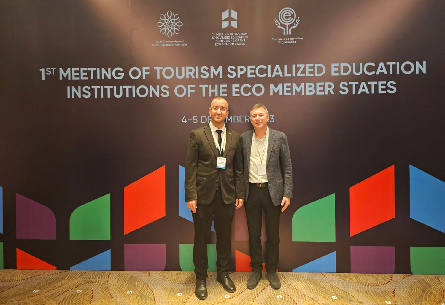 Coordinator of the Department of Economics and Management at the first meeting of tourism-specialized educational institutions