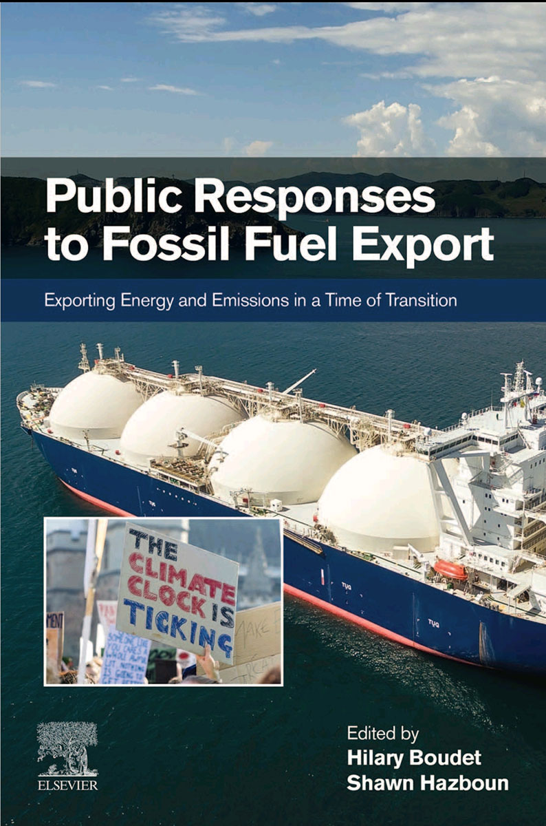 Departament müdirinin müəllifi olduğu fəsil “Fosil Fuel Export”a İctimai Cavablar: Keçid Dövründə Enerji və Emissiyaların İxrac edilməsi” kitabında