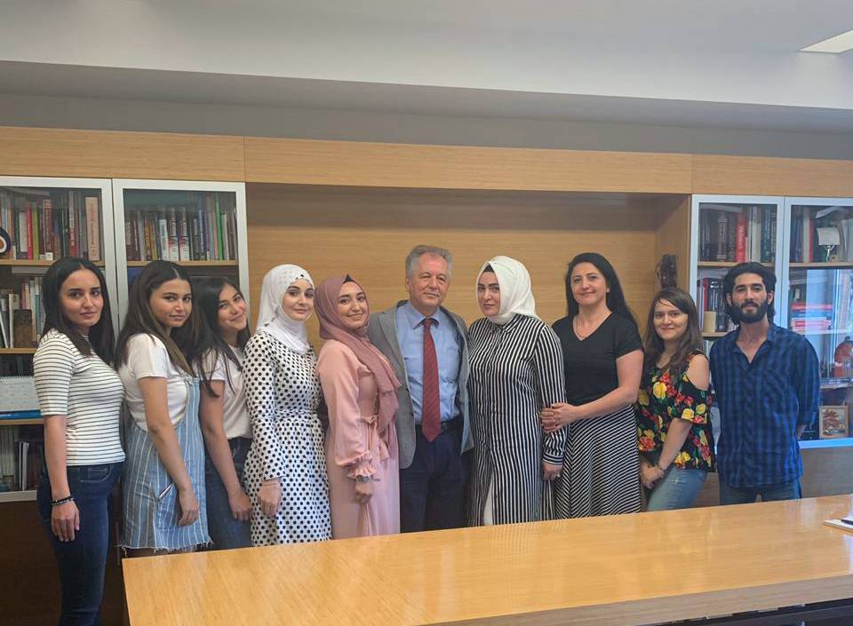 Khazar University Students on Summer Internship Program in Ankara