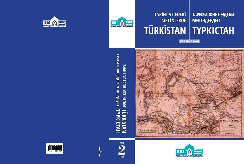 History and Archeology Department Head Dr. Telman Nusratoglu’s article in the book published in Kazakhstan