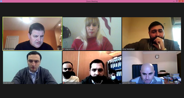 Virtual meeting with Azerbaijan Mediation Council within MEDIATS project