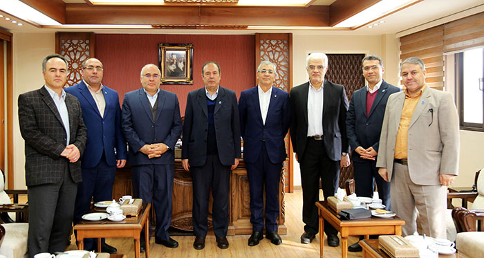 Representatives of Khazar University in Iran