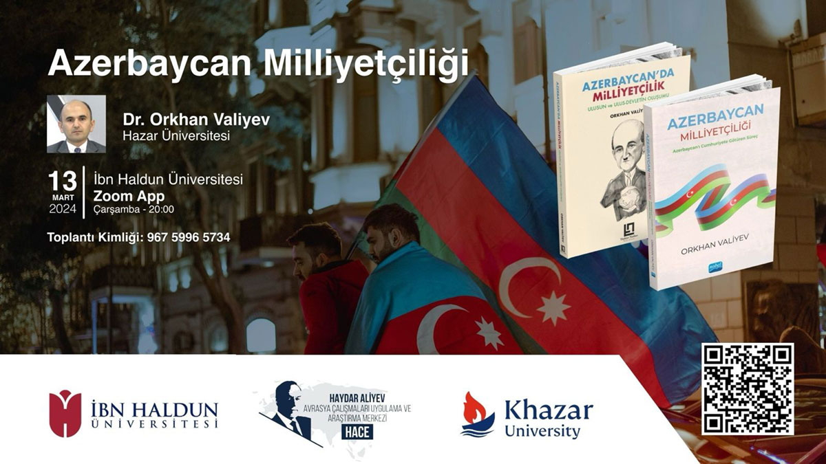 Online lecture on "Azerbaijani Nationalism" monograph