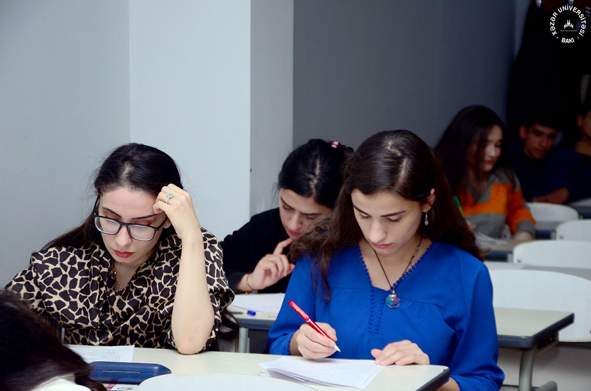 Midterm Exams of the 1st Semester at Khazar University – PHOTO SESSION