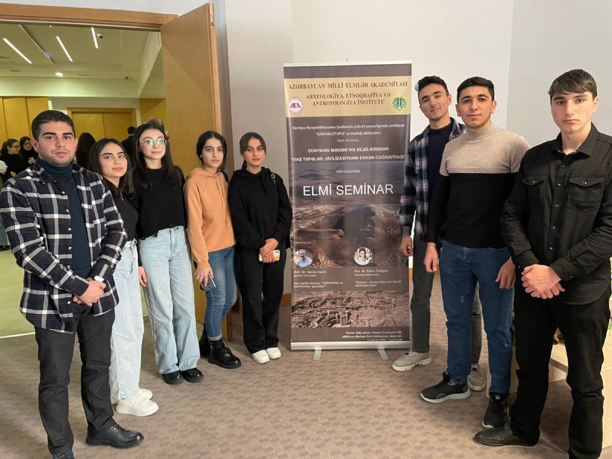 Students at the seminar held at ANAS institute