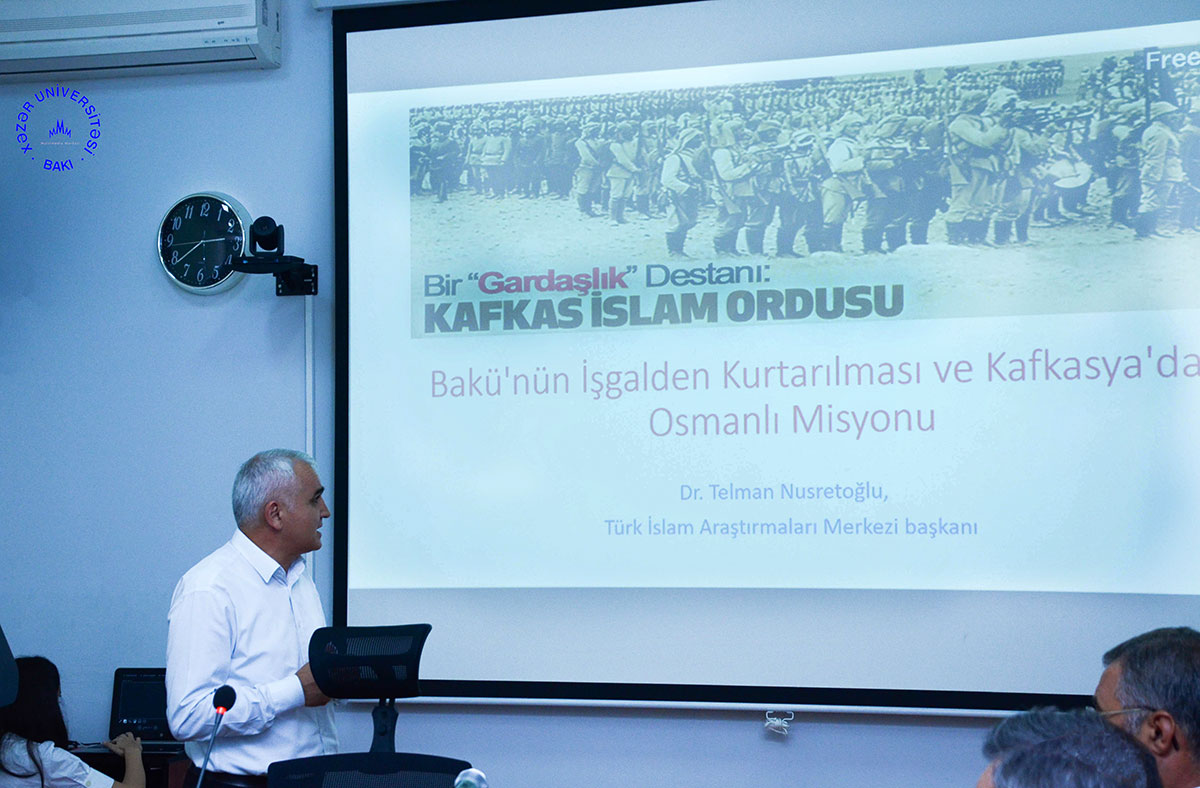 “Bakının işğaldan azad edilməsi və Qafqaz İslam Ordusu” adlı elmi konfrans