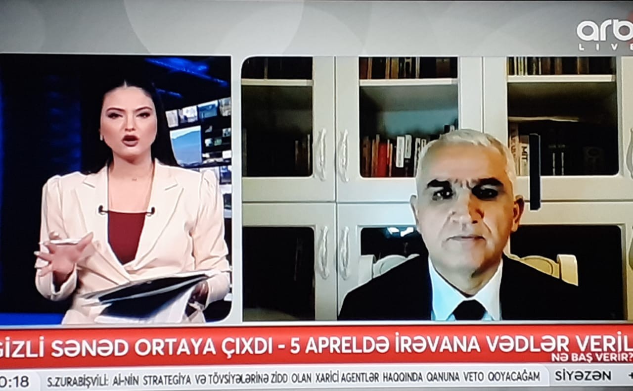 Assoc. Prof. Telman Nusratoghlu on Turkish and Azerbaijani TV Channels