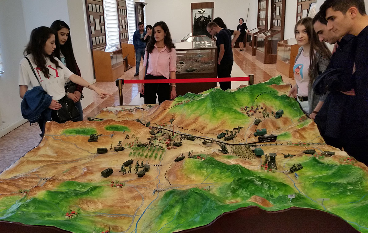 Khazar University Students Visited Military History Museum