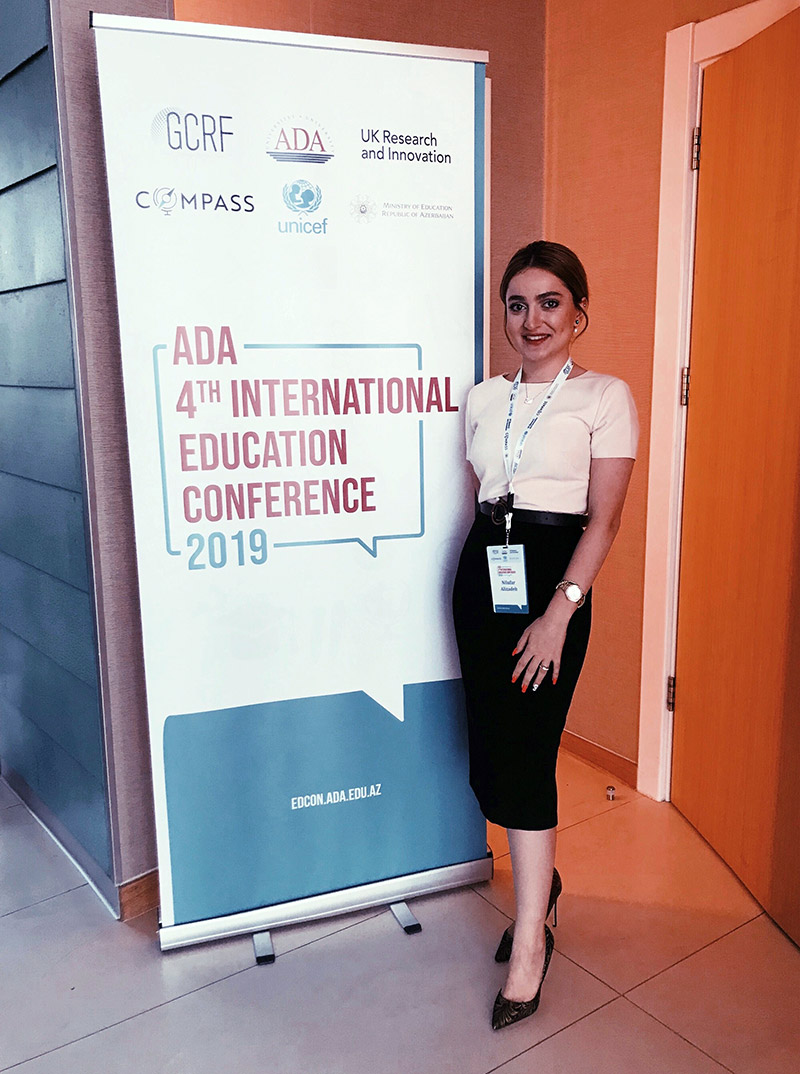 Khazar University’s Teacher Delivers Report at International Conference