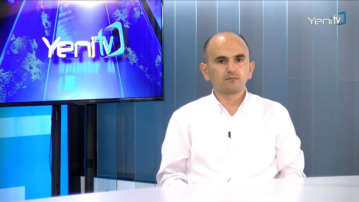 Head of the Department of Political Sciences and Philosophy Dr. Orkhan Valiyev on Yeni TV