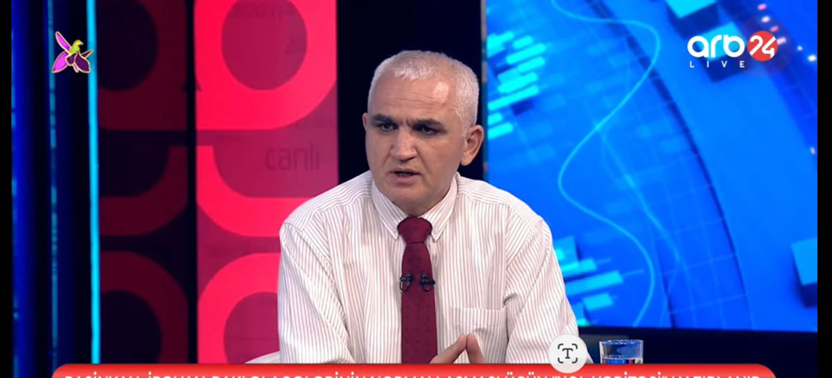 Dr. Telman Nüsrətoğlunun Azərbaycan televiziya kanallarında çıxışı