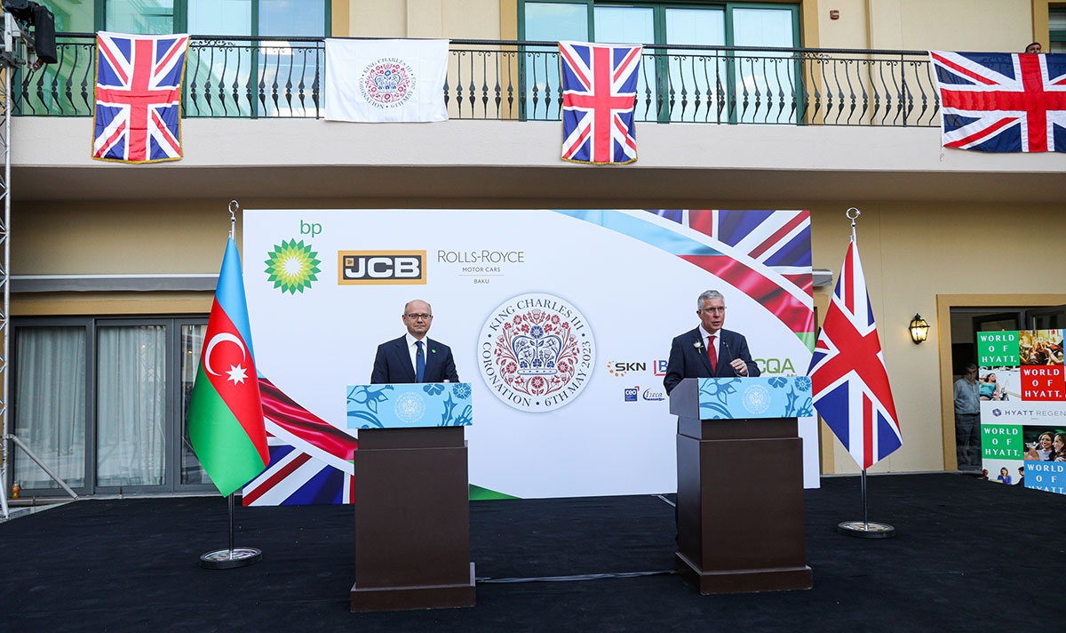 Head of the Department of Political Sciences and Philosophy at the birthday event of King Charles III of Great Britain and Northern Ireland held in Baku
