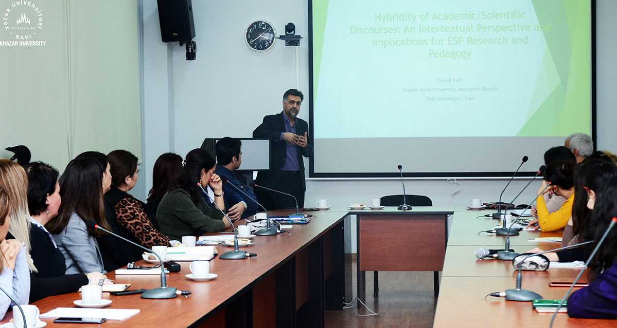 Scholar from Islamic Azad University Delivered Seminar on Academic/Scientific Discourses and Research Methodology