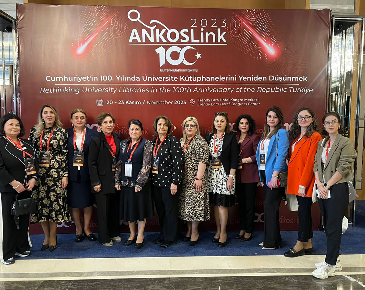 Khazar University Library Information Center at "ANKOS Link" International Conference