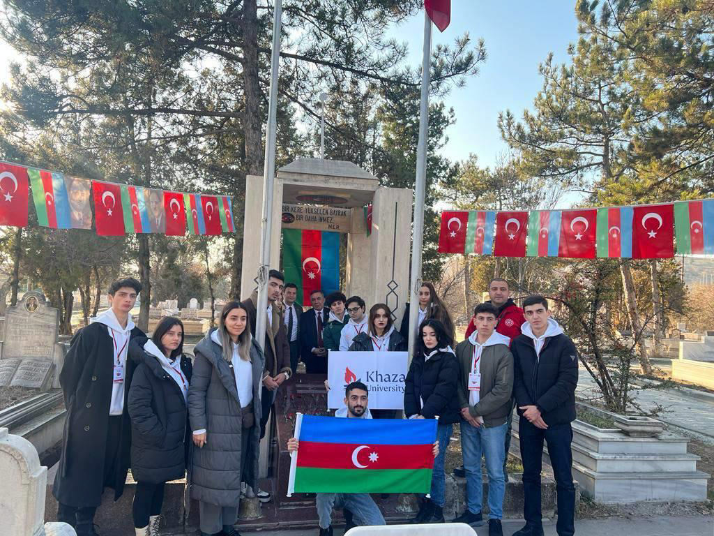 Khazar University student delegation in Türkiye