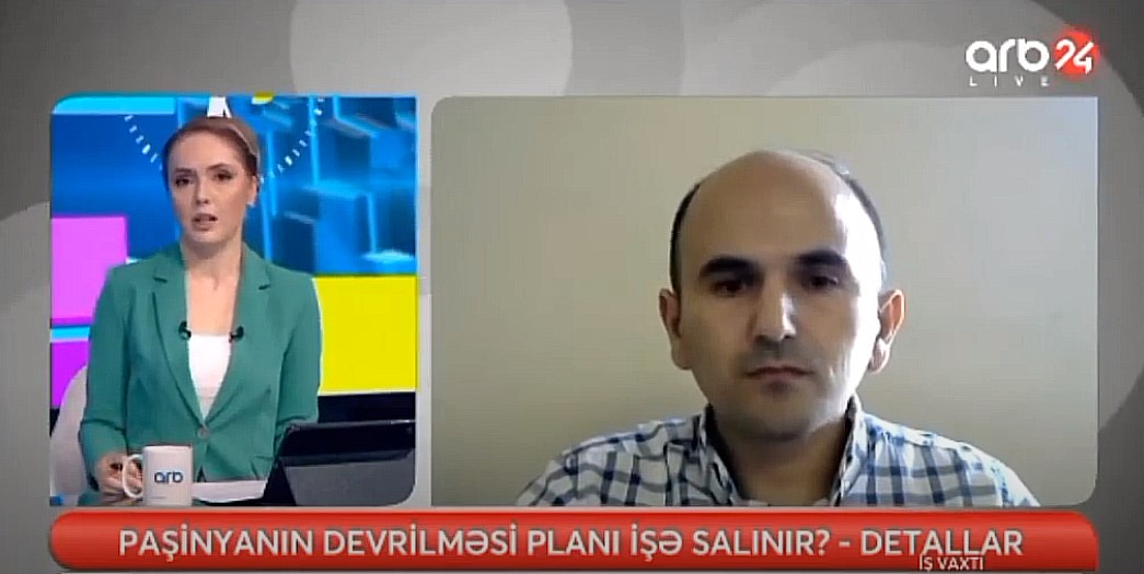 Political Sciences and Philosophy Department Head Dr. Orkhan Valiyev on Arb24 TV