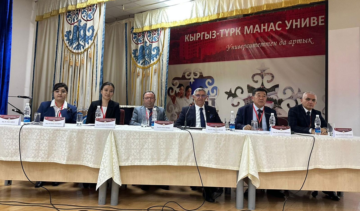History and Archeology Department Head at the “IV International Turkic Civilization" Conference in Kyrgyzstan