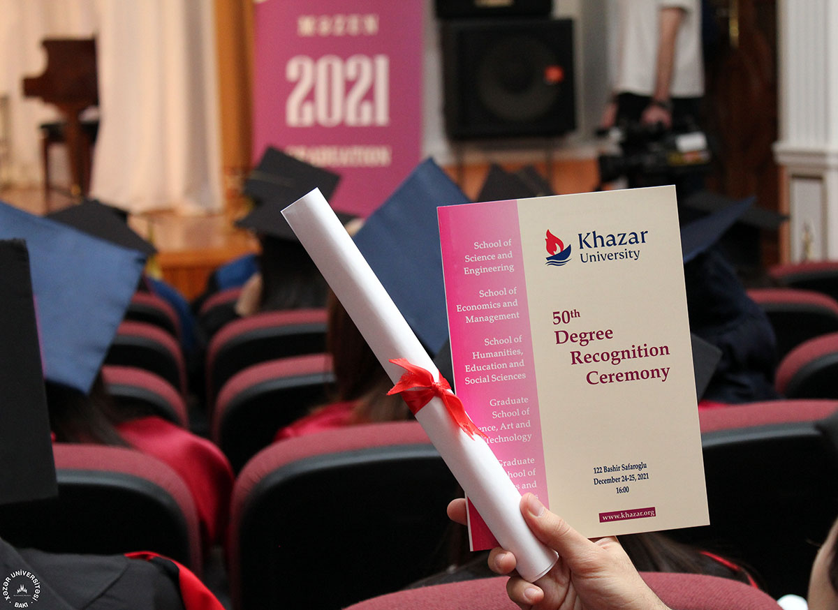 Khazar University Hosted 50th Graduation Events