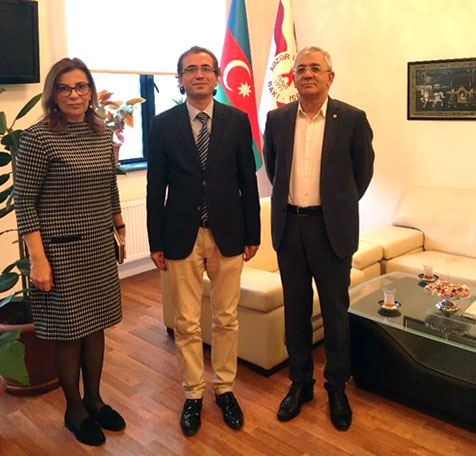 Meeting with the representative of Selcuk University