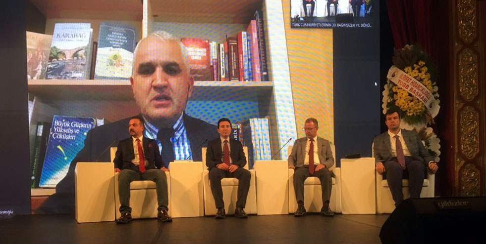 Department Head at the Conference Dedicated to the 30th Anniversary of the Independence of Turkish republics