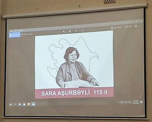 Websites Spread News about Event Dedicated to the Memory of Sarah Ashurbeyli - Honorary Doctor of Khazar University
