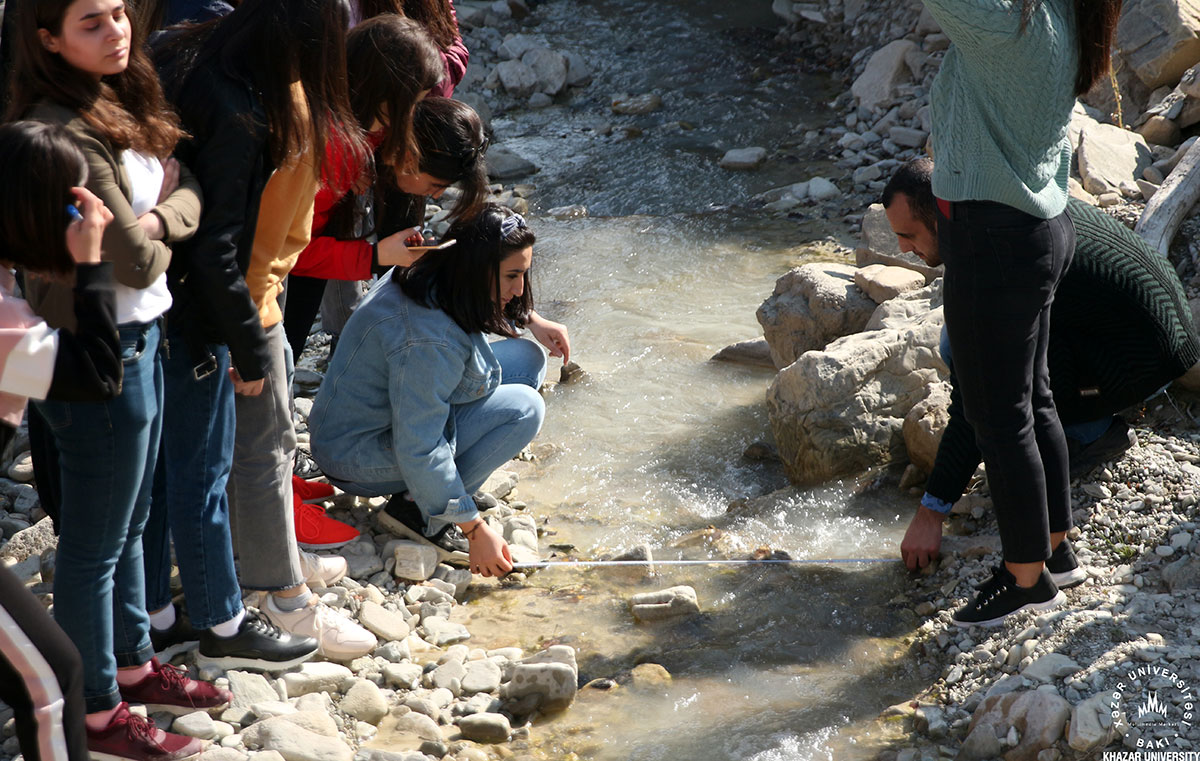Students from Department of Geography and Environment Visited Altiaghach