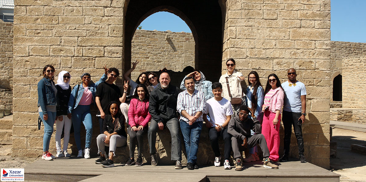Excursion of foreign students to ”Ateshgah” temple and “Yanardagh”