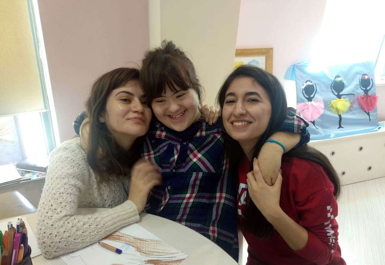 Students Visited Children with Down Syndrome