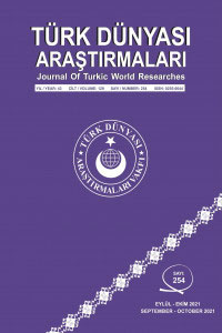 Article by Department Head in the journal "Turkish World Studies"