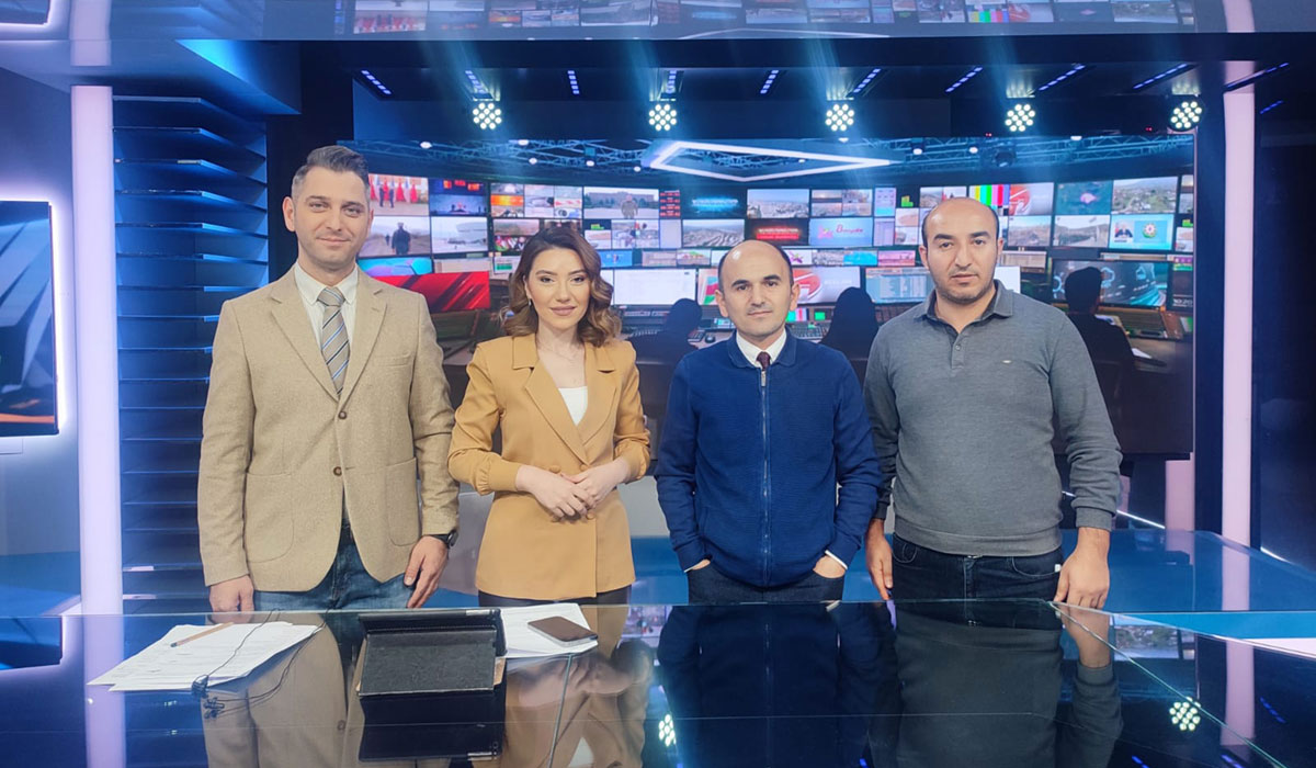 Siyasi elmlər və fəlsəfə departamentinin müdiri ARB24 TV-də