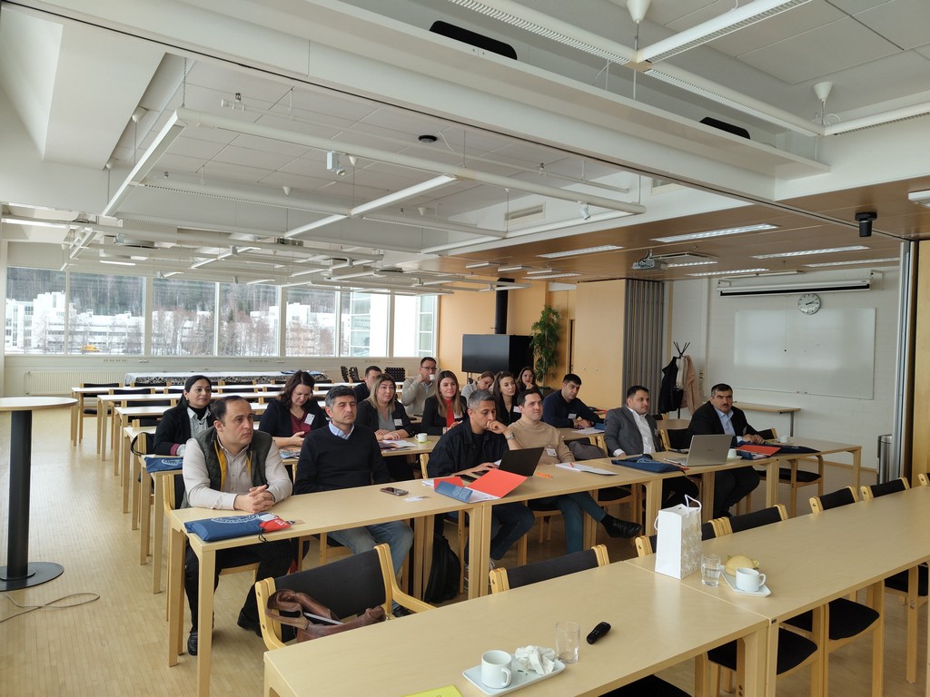 Erasmus+ layihəsi çərçivəsində Finlandiyanın Jyväskylä universitetində təhsil turu  keçirilib