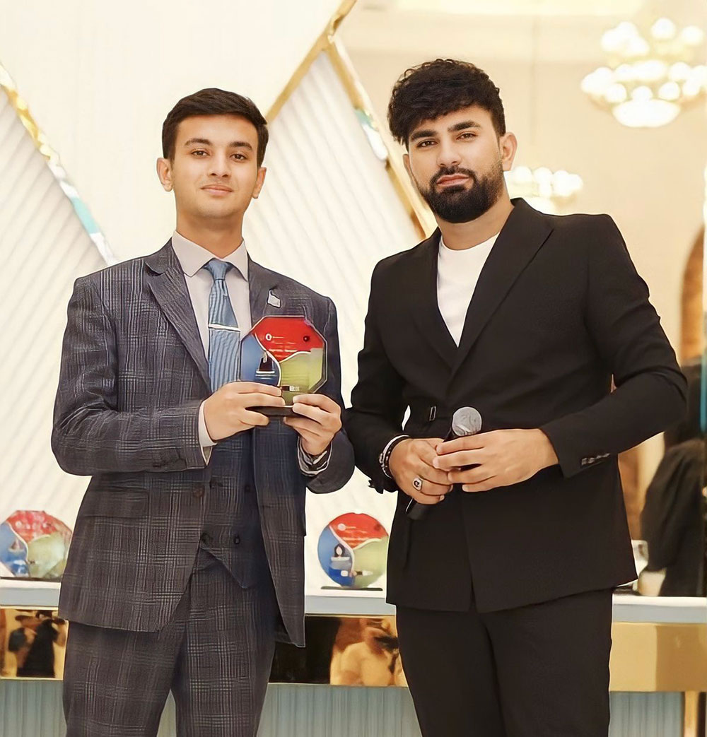 Khazar University Student Receives “Patriots Awards”