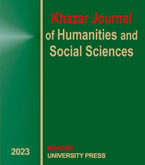 Siyasi elmlər və fəlsəfə departamenti müdirinin məqaləsi “Khazar Journal of Humanities and Social Sciences” jurnalında
