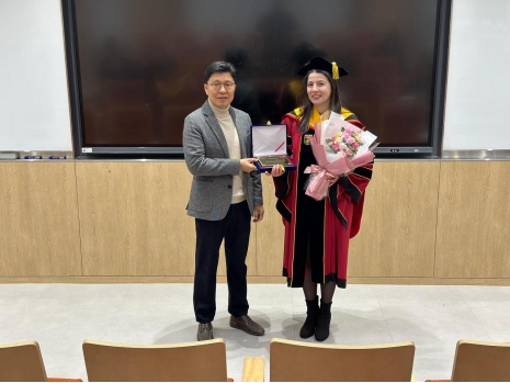 Khazar University Graduate Earns PhD from Korea University