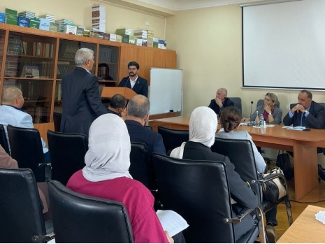 Scholarly Presentation on Grabar Sources by Faculty Member of Department of History and Archaeology