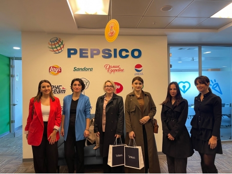 Khazar University Representatives Hold Business Meeting at PepsiCo