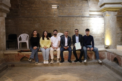 Tələbələrin Zərgərpalan Hamamına ekskursiyası