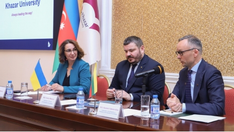 Litva və Ukrayna səfirləri ilə görüş   