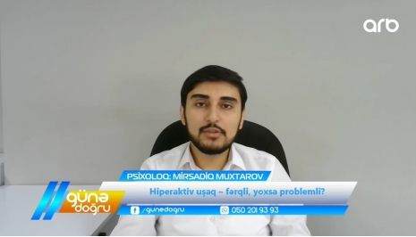 Psixologiya departamentinin əməkdaşı ARB TV-də